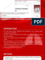 (Jurnal) Imaging Profile of The Covid 19 Infection Radiologic Findings & Literature Review, Chest Radiographic & CT Findings of COVID 19