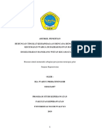 Disusun Untuk Memenuhi Sebagian Persyaratan Mencapai Gelar Sarjana Keperawatan