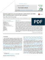 Potential Application of Natural Phenolic Antimicrobials and Edible Film Technology Against Bacterial Plant Pathogens