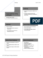 Proper Positioning, Turning, and Draping '14-15