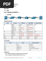 Ryo Brill It - 2204: Lab - Implement Dhcpv4