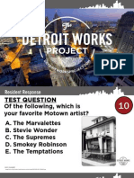 Detroit Works Project - Why Change Results 02/28/2011
