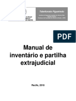 Manual Inventário e Partilha Extrajudicial 2017