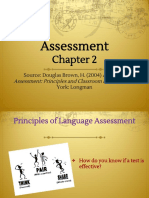 Assessment Chapter 2 PRINCIPLES
