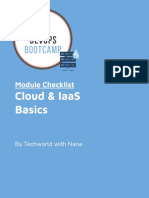 4 - Cloud & IaaS Basics Checklist (Light Theme)