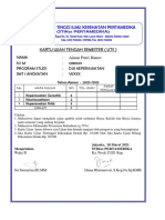 Kartu Ujian Akhir Semester (Uas)