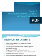 INTRODUCTION TO ACCOUNTING INFORMATION SYSTEM (AIS)