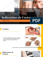 Indicaciones de Cesárea