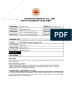 Assignment Organizational Behaviour Case Study 1 (Group)