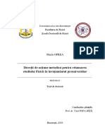 Oprea Marin - Direcţii de Acţiune Metodică Pentru Relansarea Studiului Fizicii În Învăţământul Preuniversitar