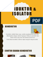 Konduktor & Isolator