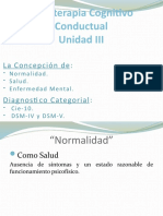 Conceptos de Normalidad Salud y Enfermedad - DSM