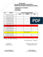 Daftar Hadir PKL Di Puskesmas