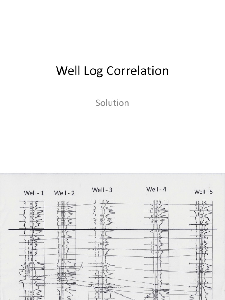 Well Log Correlation Solution - Rect | PDF