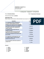 Module 2.5 MATCHING TYPE