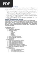 Practical Examination: Request 1 - Work Breakdown Structure