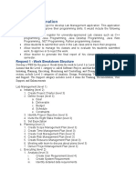 Practical Examination: Request 1 - Work Breakdown Structure