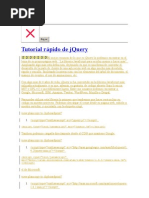 Download Tutorial rpido de jQuery by Francisco Javier Castillo SN50230581 doc pdf