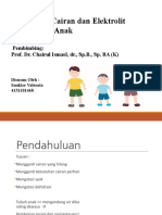 Pemberian Cairan Dan Elektrolit Pada Bedah Anak - Sankise