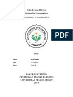 Critical Journal Review: Kesehatan Dan Keselamatankerja