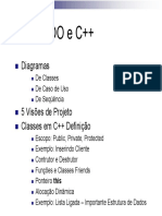OO C++ Aula 5 Diagramas Classes