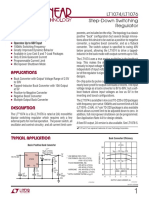 Features: LT1074/LT1076 Step-Down Switching Regulator