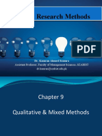 Applied Research Methods Title