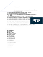 Cuestionario de Diagnostico Financiero