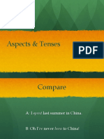 Aspects and Tenses - 2015