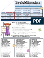 Adjektivdeklination 3 Arbeitsblatter - 56791