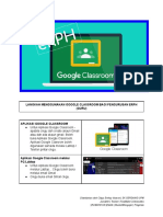 Langkah Menggunakan Google Classroom Bagi Pengurusan Erph