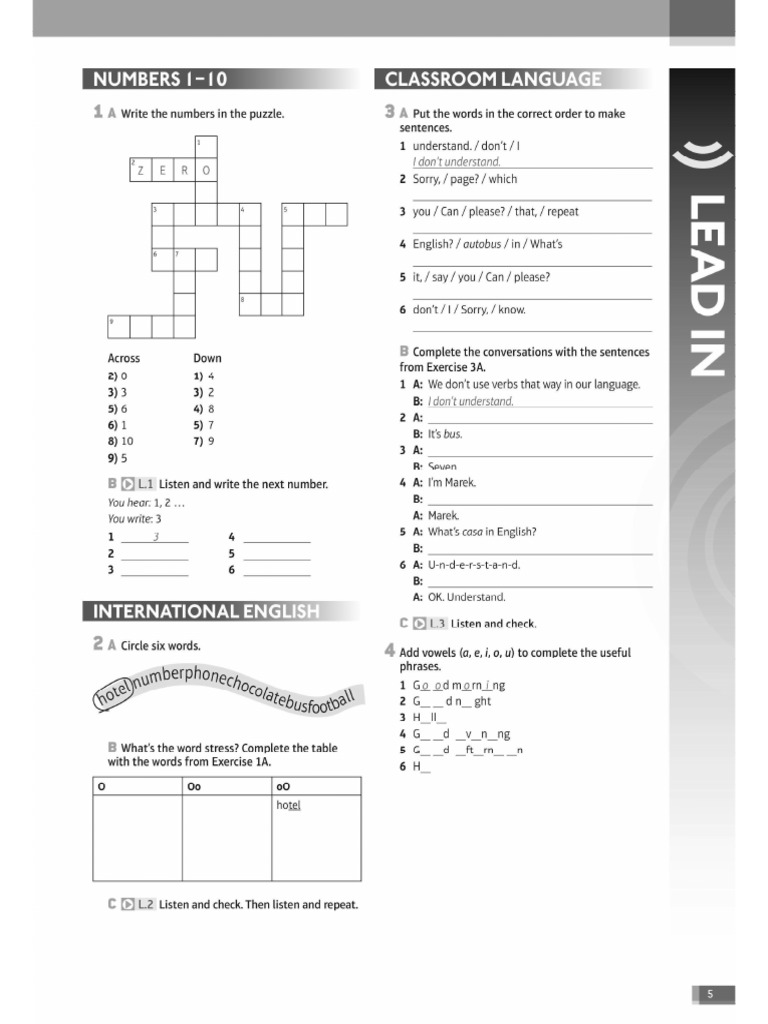 Speakout Starter Workbook 1