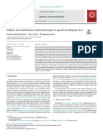 Speech Communication: Sudarsana Reddy Kadiri, Paavo Alku, B. Yegnanarayana