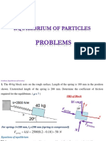5P Equilibrium of Particles Problems 2018