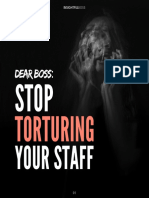 Dear Boss-Stop Torturing Your Staff