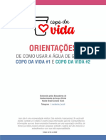 Orientações Copo Da Vida