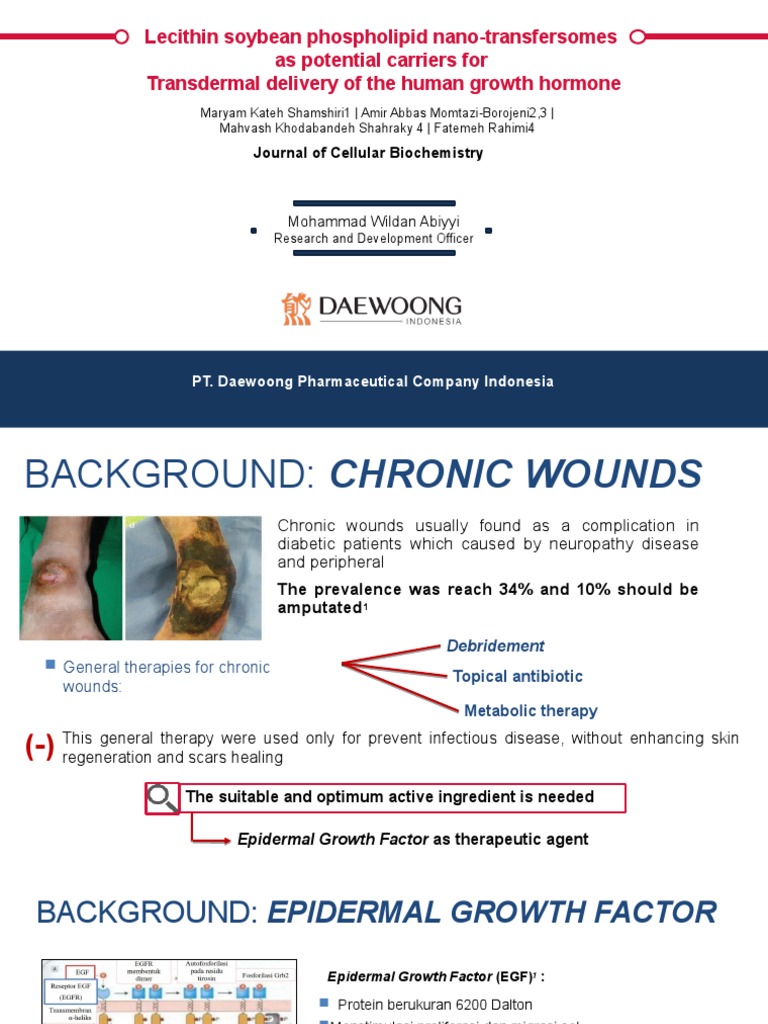 Lecithin Soybean Phospholipid Nano Transfersomes As Potential Carriers