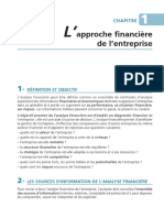 Approche Financière de L'entreprise: Chapitre