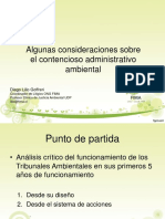 Diego Lillo. Algunas Consideraciones Sobre El Contencioso Administrativo Ambiental