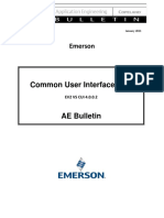 Common User Interface (CUI) : Emerson