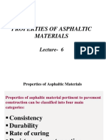 Properties of Bituminous Materials