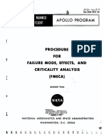 Apollo Program: Procedure FOR Failure Mode, Effects, AND Criticality Analysis (Fmeca)