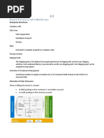 Business Processes in SAP S/4HANA Sales: Enterprise Structures