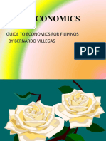 Economics: Guide To Economics For Filipinos by Bernardo Villegas
