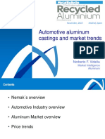 Automotive Aluminum Castings and Market Trends: Norberto F. Vidaña