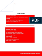 Programa Formativo:: PNL. Programación Neurolinguistica