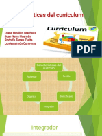 Caracteristicas de Curriculum Modificado 1112
