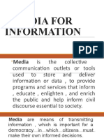 Media For Information