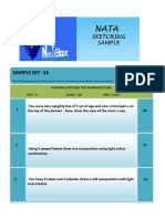 Nata Sample Papers -14(Sketching)(2)