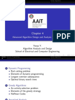 Advanced Algorithm Design and Analysis (1x1)